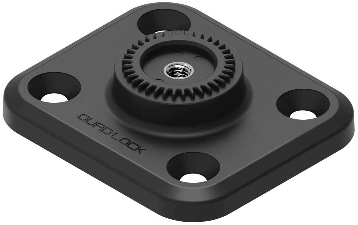 Quadlock Base Flat Rectangle 4 Hole