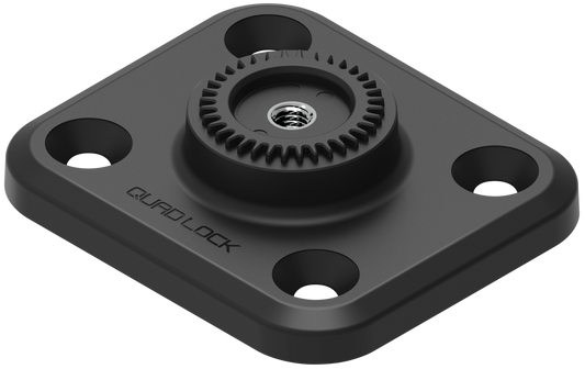 Quadlock Base Flat Rectangle 4 Hole