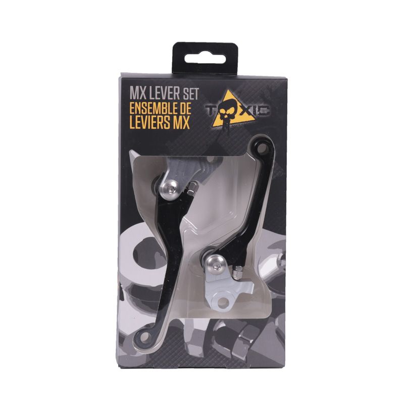 Toxic MX Lever Kit Black - Kawasaki