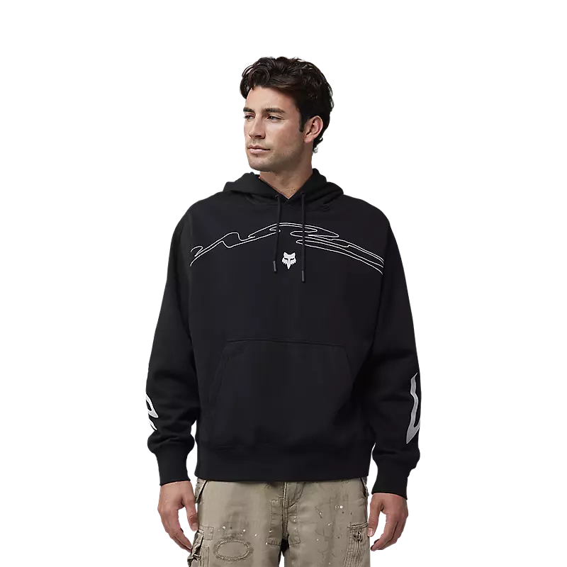 Fox Energy Face Oversized Pullover Hoodie
