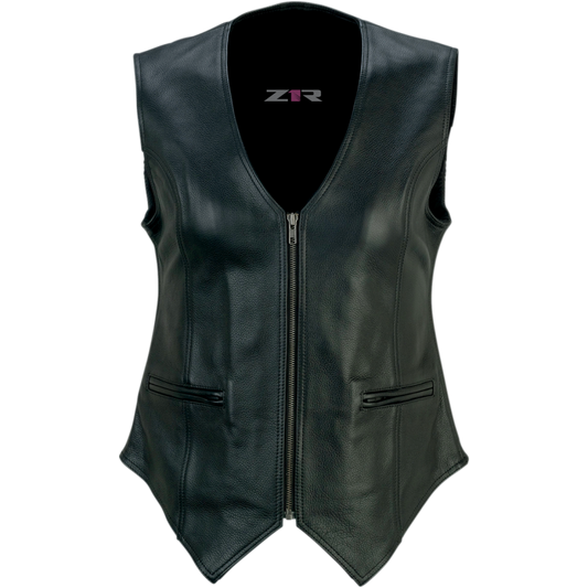 Z1R Womens Scorch Leather Vest