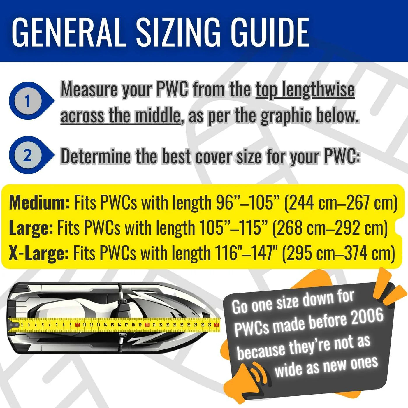 Gears Canada Rapid Extreme PWC Cover - Large