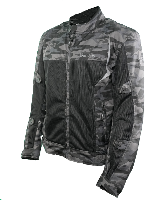 Gryphon Men's Warrior Mesh Camo Jacket