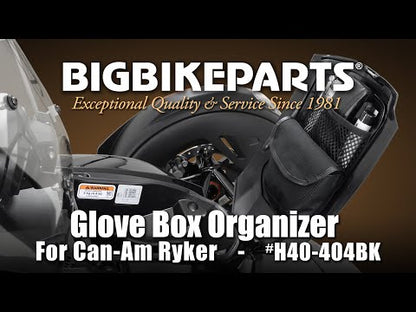 Show Chrome Glove Box Organizer Ryker