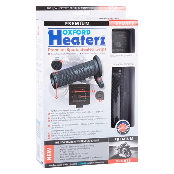 Oxford Heaterz Sports with V8 Switch