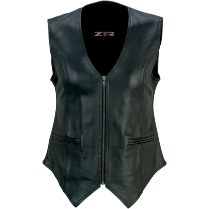 Z1R Womens Scorch Leather Vest