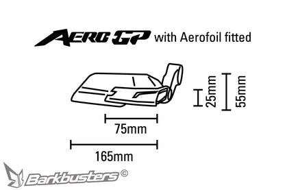 Barkbusters Aero - GP Lever Protector – Single Point Mount
