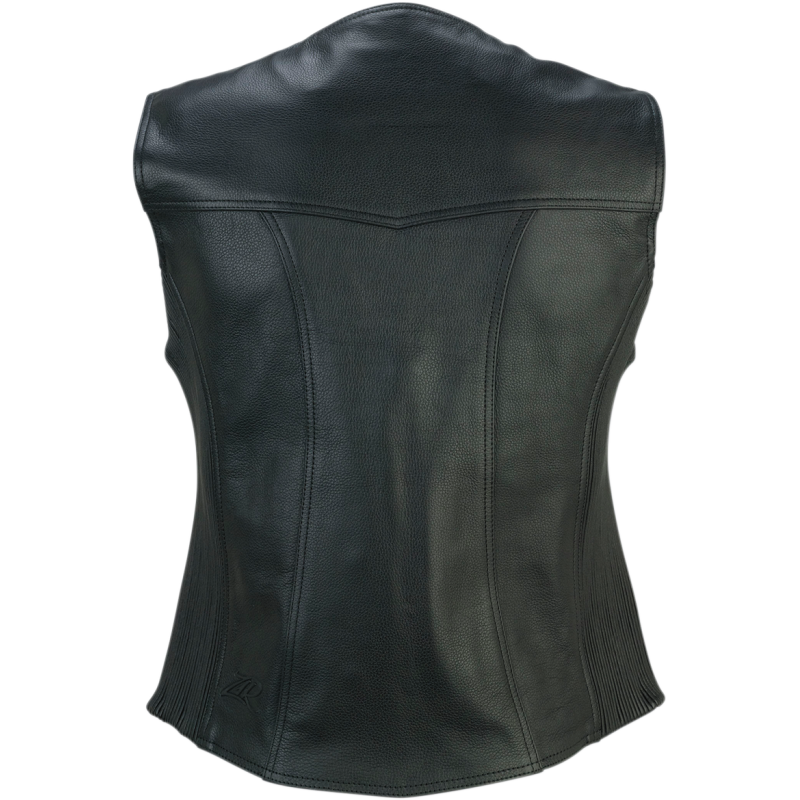 Z1R Womens Scorch Leather Vest