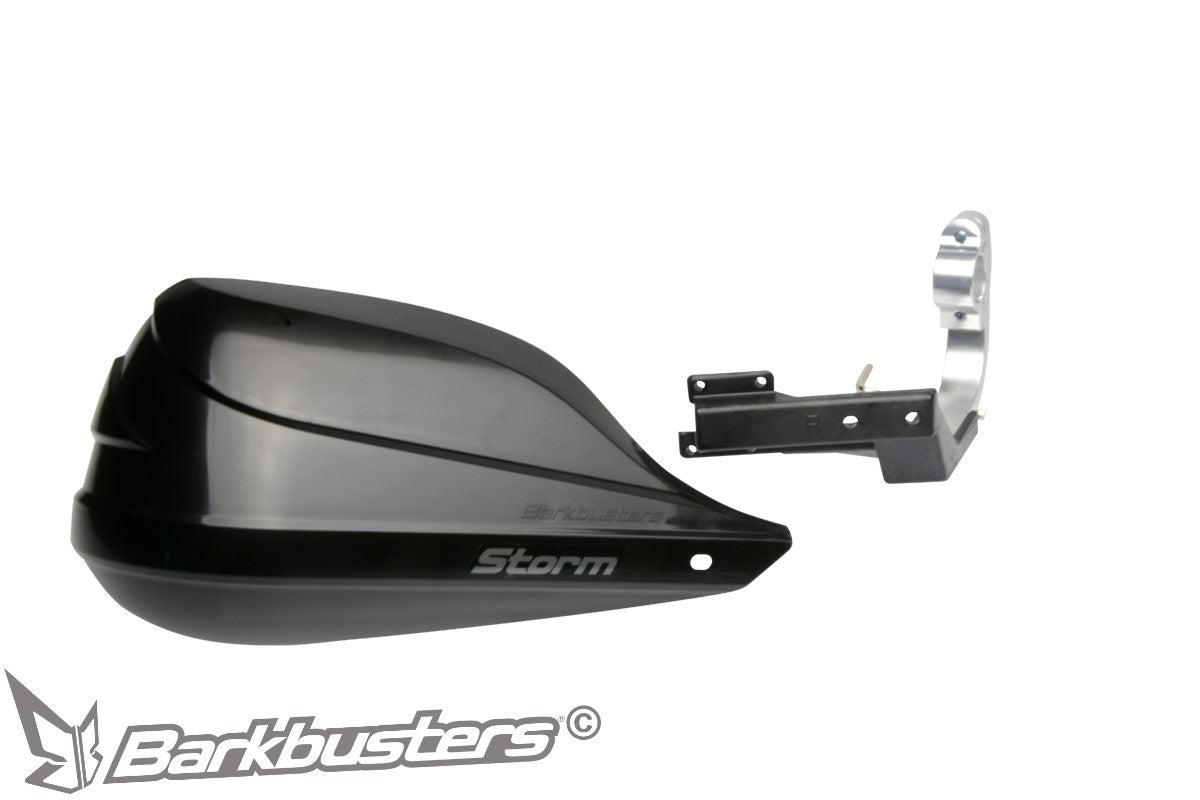 Barkbusters Storm Handguard – Single Point Clamp Mount (22mm)