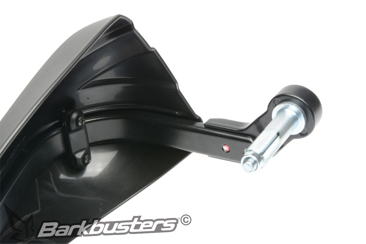 Barkbusters Storm Handguard – Single Point Bar End Mount (hollow)