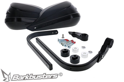 Barkbusters Storm Handguard – Single Point Bar End Mount (threaded)