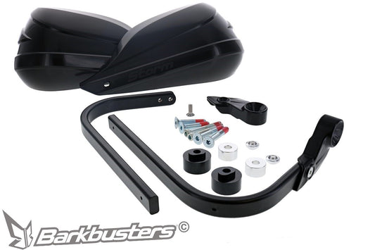 Barkbusters Storm Handguard – Single Point Bar End Mount (threaded)