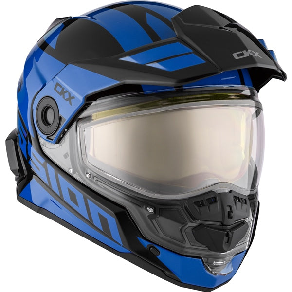 CKX Mission Dual Lens Snowmobile Helmet