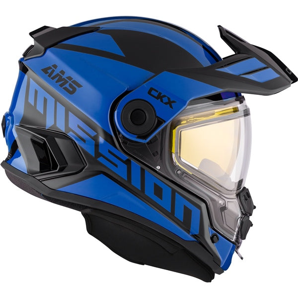 CKX Mission Dual Lens Snowmobile Helmet